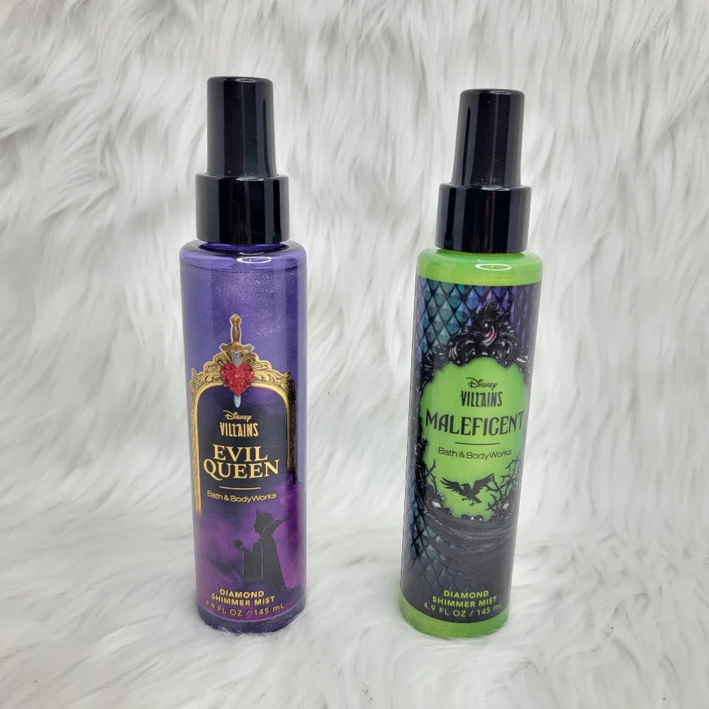 Bath & Body Works Evil Queen & Maleficent Diamond Shimmer Mist Limited Edition. - Picture 1 of 4